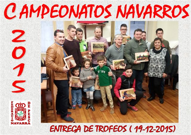 La Federaci&oacute;n Navarra de Pesca entrega los trofeos 2015
